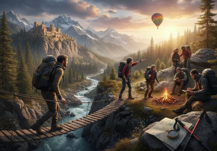 المغامرة: خطوة جريئة نحو حياة مليئة بالتجارب