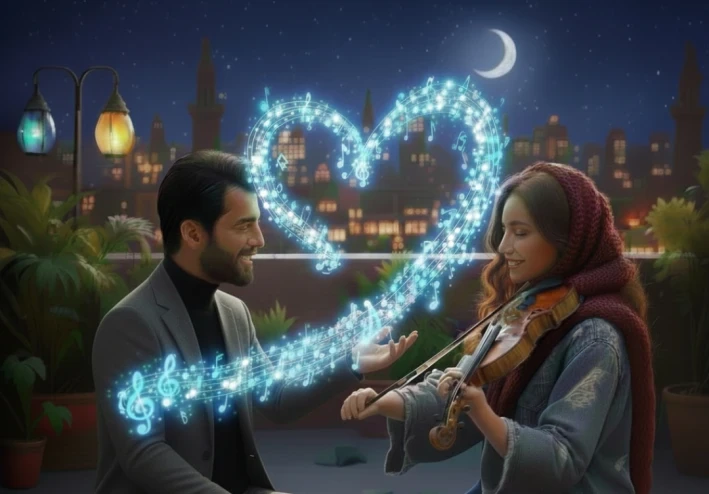 قصة ​🎼 لحن الحب 💖 (الجزء الثاني)