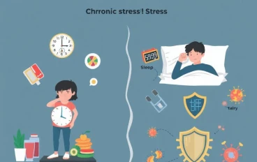 إجهاد الكورتيزول المزمن: كيف يسرق نومك، يزيد وزنك، ويدمر مناعتك؟