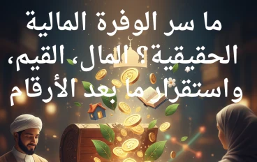 كيف يسهم اليقين، والتقوى، وحسن إدارة المال في بناء استقرار مالي مستدام