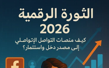 الثورة الرقمية 2026: كيف تحول منصات التواصل الاجتماعي إلى مصدر دخل واستثمار؟