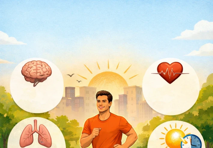 ماذا سيجري لجسمك عندما تجري صباحًا؟ فوائد الجري صباحا 