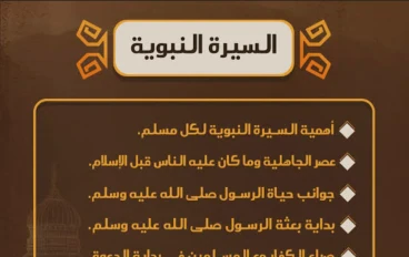 السيره النبوية الشريفه 