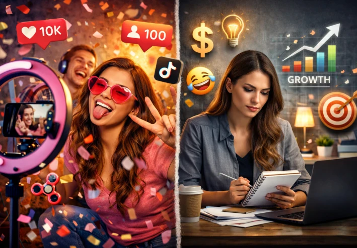 "ترندات السوشيال ميديا: بين الانتشار السريع والفرص الحقيقية"