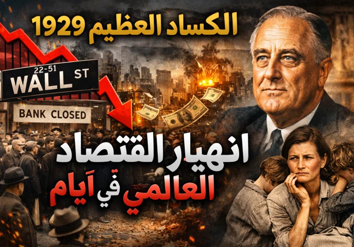 الكساد العظيم 1929: حين انهار الاقتصاد العالمي في أيام