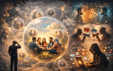 لماذا نحب آراء من يشبهوننا فقط؟ فقاعة الرأي بين الطمأنينة النفسية وأزمة التفكير النقدي