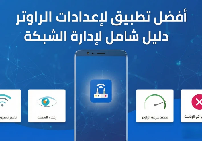 أفضل تطبيق لإعدادات الراوتر – دليل شامل لإدارة الشبكة