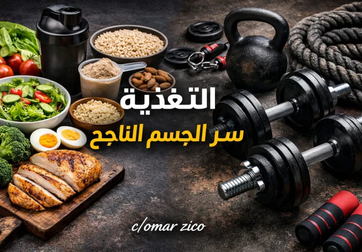 ليه التغذية أهم من التمرين في خسارة الدهون وبناء العضلات؟