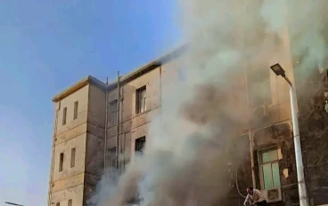 عاجل | حريق داخل مستشفى حلوان واستنفار أمني وطبي
