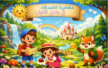 مغامرة الاصدقاء في وادي الالوان