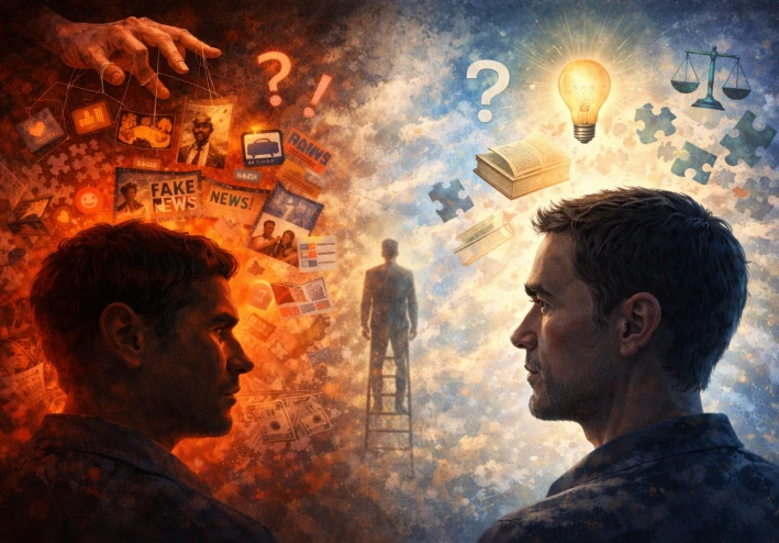 تضليل المعلومات والوعي النقدي: هل نحن على علم بما نعرف؟