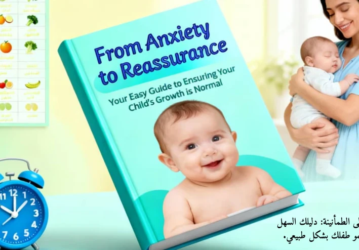 من القلق إلى الاطمئنانك  دليلك السهل للتأكد من أن نمو طفلك طبيعي