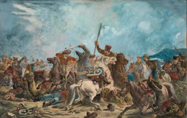 معركة أقبولاق: انتفاضة إساتاي تايمانولي وهزيمة المتمردين الكازاخ