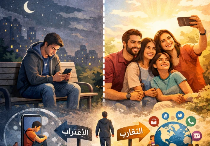 هل وسائل التواصل قربتنا أم زادت غربتنا ؟