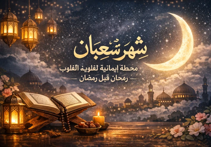 شهر شعبان: محطة إيمانية لتهيئة القلوب قبل رمضان