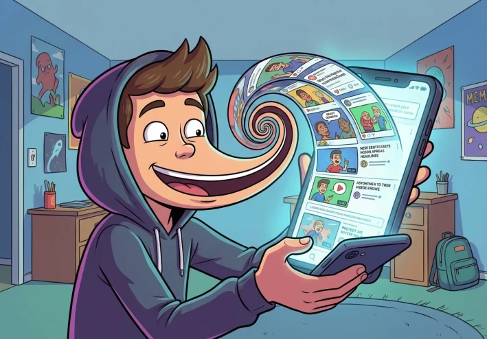 الترندات وتأثيرها على عقول المراهقين