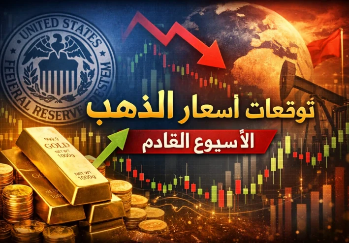 توقعات اسعار الذهب الاسبوع القادم وتأثير قرارات الفيدرالي والتقلبات العالمية على إتجاه السوق