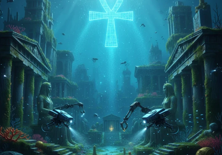 المدن الخفية تحت البحار: أسرار أتلانتس وأشباهها"