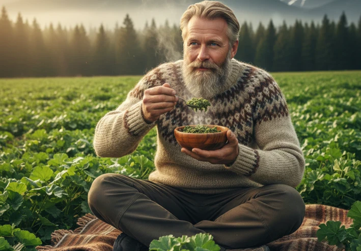 The Viking Diet Meets Mediterranean Greens: The Magic of Mallow.