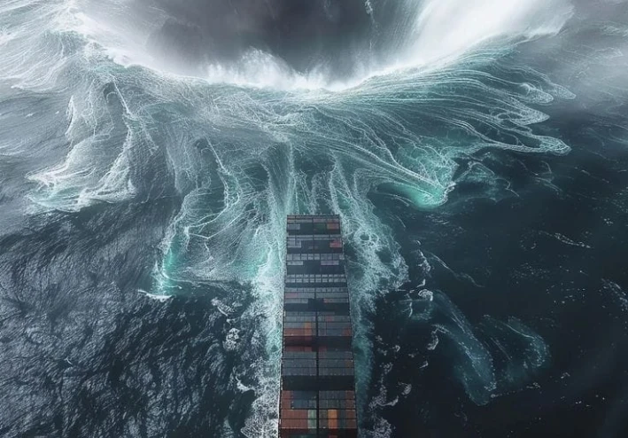 🐉 مش مثلث برمودا بس! لغز بحر الشيطان الثقب اللي بيبلع السفن والطائرات في دقائق