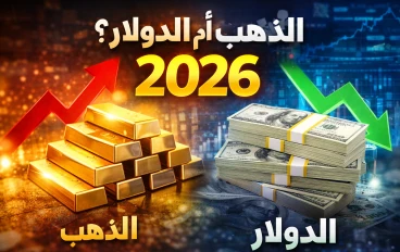الذهب والدولار في 2026: لماذا يقف الجميع حائرًا بين الادخار والمخاطرة؟