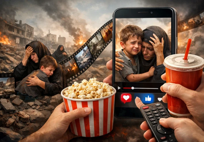 من التعاطف إلى الاستهلاك العاطفي: كيف أصبحت المآسي محتوى؟