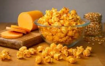 🍿🧀 فشار جبن شيدر  - وجبة خفيفة بطعم غني لا يُقاوم