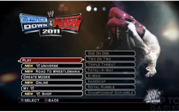 تحميل لعبة WWE SmackDown vs Raw 2011 للكمبيوتر من ميديا فاير مجانًا