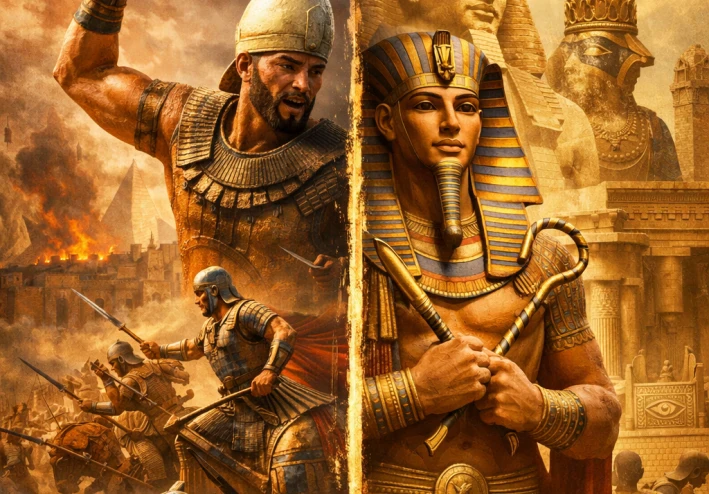 من نارمر إلى رمسيس: كيف كُتبت السلطة في مصر القديمة بالسيف والرمز؟