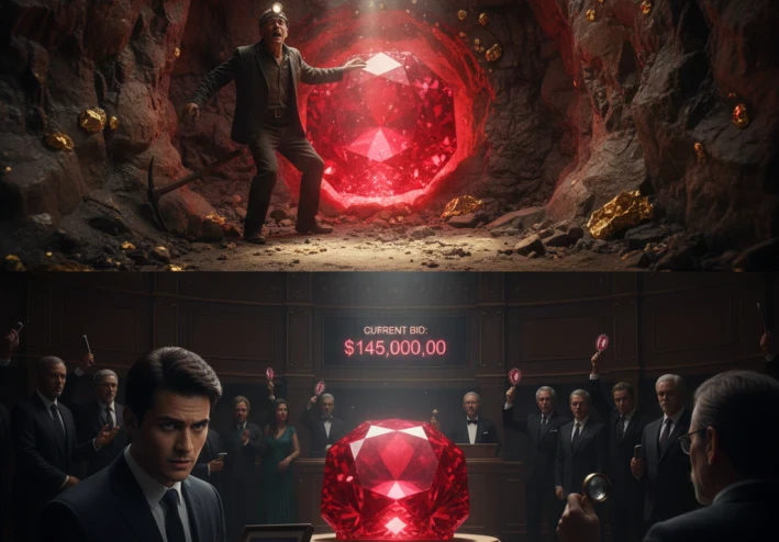 موسوعة الأسرار اللامعة: الدليل الشامل والملحمة التاريخية لعالم الأحجار الكريمة