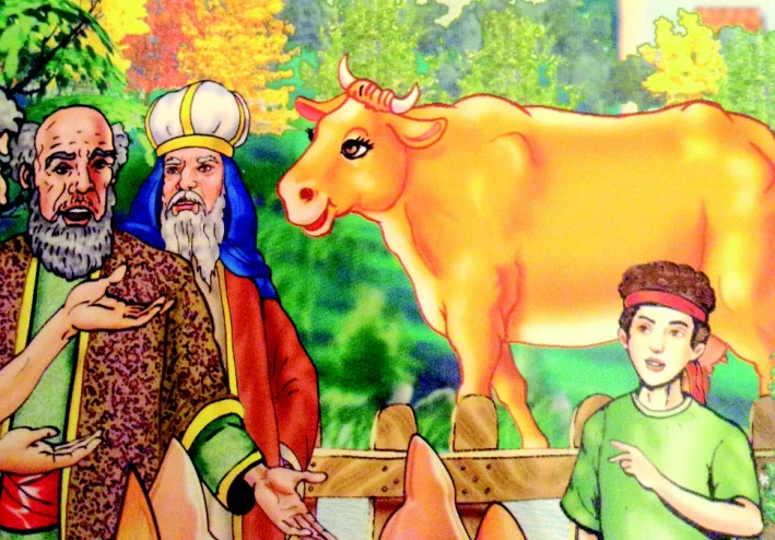 موسى والبقرة الصفراء