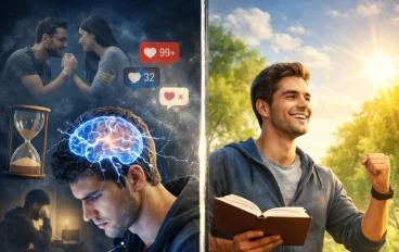 كيف يدمّر إدمان الهاتف حياتك بصمت؟ خمسة أخطار خفية وطرق علاج إدمان الهاتف بدون حرمان