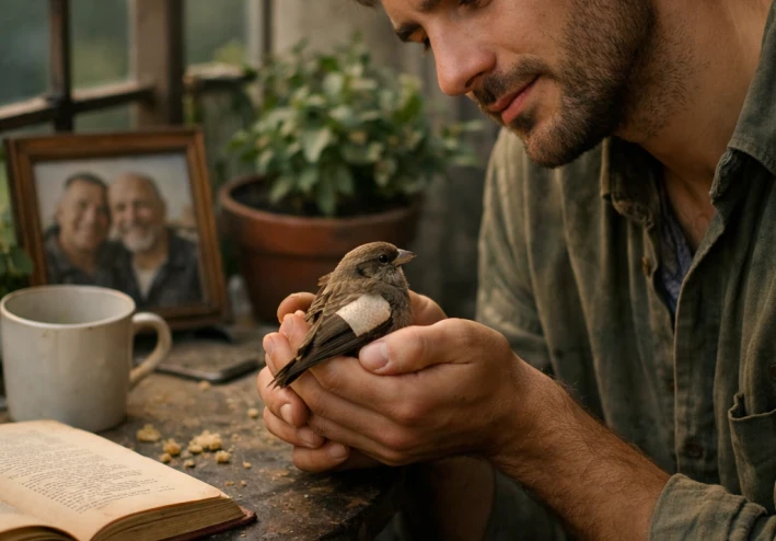 صديق فوق الشباك