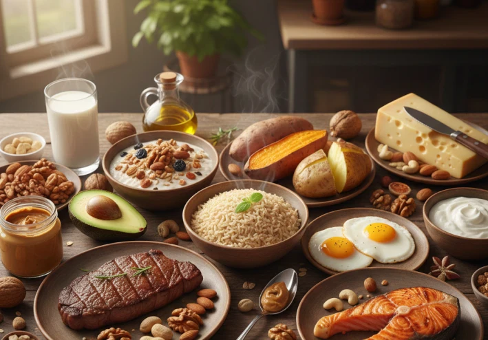 افضل الأطعمة الصحية التي سوف تزيد من وزنك