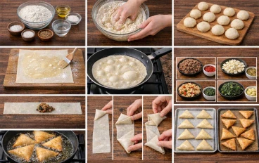 طريقة عمل السمبوسة في المنزل