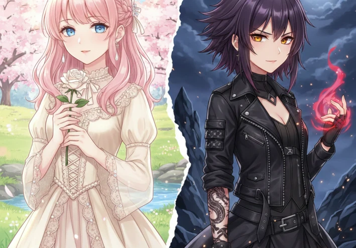 اختبار سريع:هل انتي حنونة ورقيقة أو قوية وشجاعة أم انكي مزيج بينهما 💌