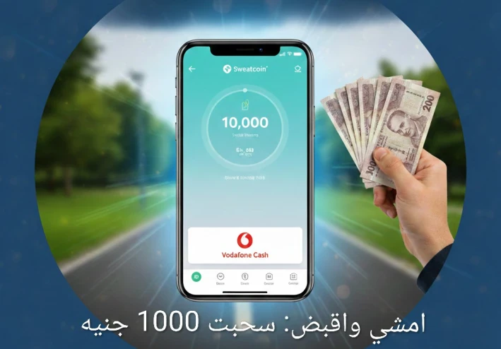 ثغرة 2026: كيف سحبت 1000 جنيه فودافون كاش من تطبيق المشي (طريقة حصرية لأول مرة)