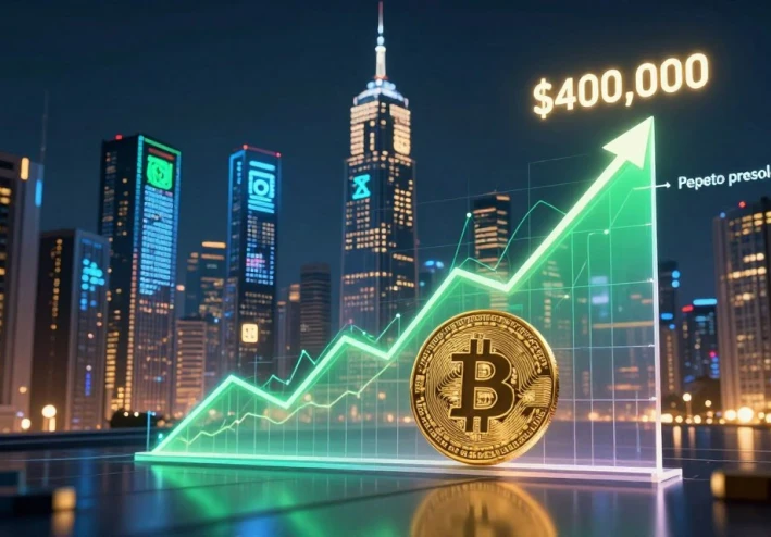 Crypto News :Pepeto Presale Past $7.23 Million as AI Models Predict Bitcoin Could Hit $400,000