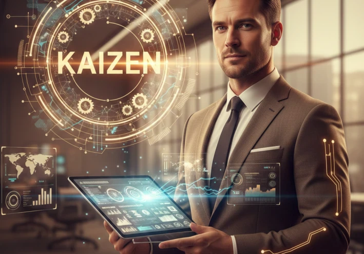 كايزنة ممارس التخطيط في عصر الذكاء الاصطناعي: من التخطيط المستقيم  إلى التخطيط الدائري الذكي