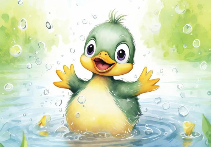 البطة ليلى والجسر المكسور