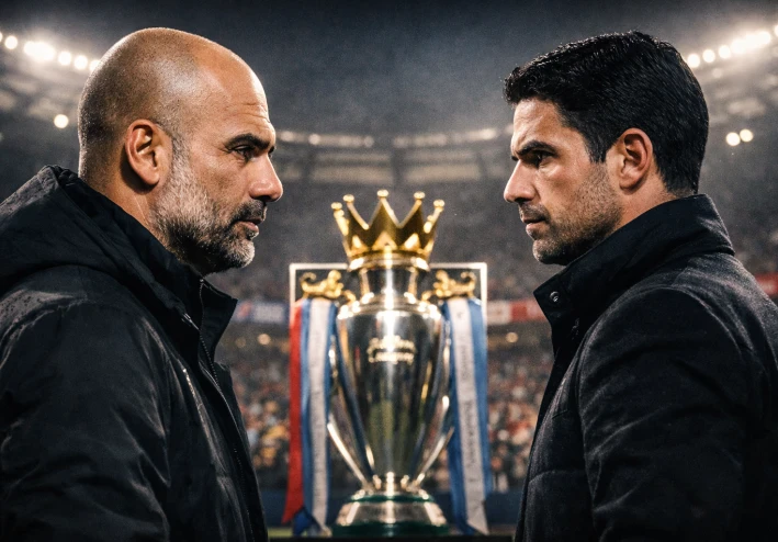 صراع أرسنال ومانشستر سيتي على لقب الدوري الإنجليزي: من يحسم سباق الصدارة؟