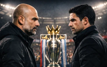 صراع أرسنال ومانشستر سيتي على لقب الدوري الإنجليزي: من يحسم سباق الصدارة؟