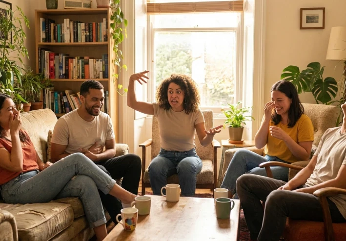 ضحكات من القلب: جولة في عالم القصص المضحكة