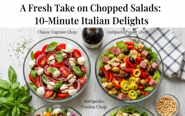 A Fresh Take on Chopped Salads: 10-Minute Italian Delights