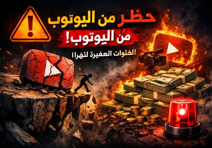الربح من الإنترنت عبر قناة يوتيوب: خطر صامت يدمر القنوات الصغيرة وخطوات النجاح الحقيقية