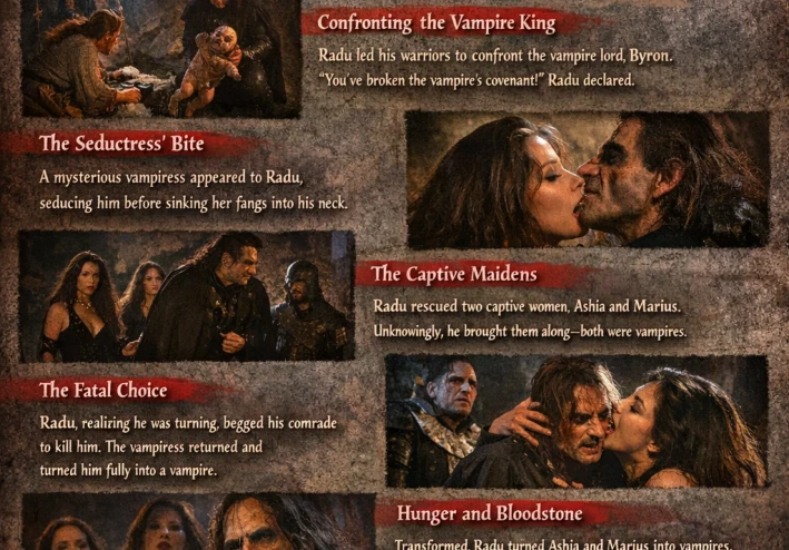 الأصول المظلمة لرادو: لعنة صياد مصاصي الدماء