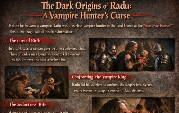  الأصول المظلمة لرادو: لعنة صياد مصاصي الدماء