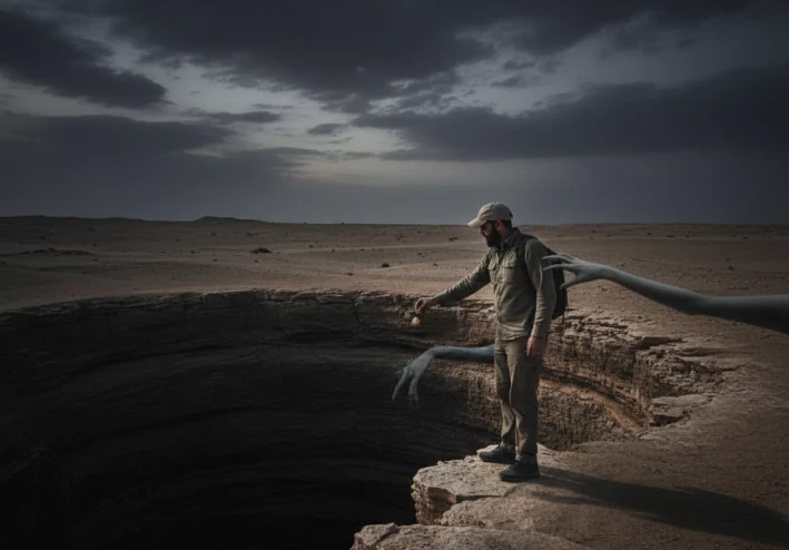 "شيءٌ ما يناديني من الأسفل.. تجربتي المرعبة مع بئر برهوت التي لم أحكِها لأحد"