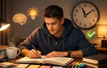 طرق بسيطة للمذاكرة والحفظ بسرعة في ليالي الامتحانات