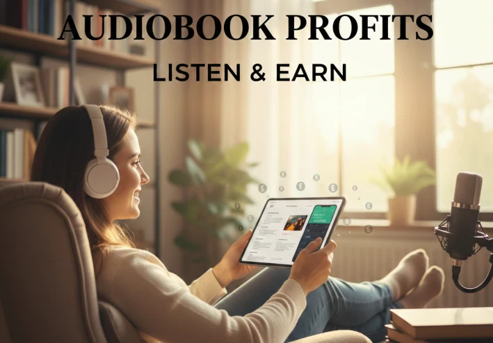 صوتك هو رأس مالك: دليل المبتدئين للربح من تسجيل الكتب الصوتية 2026."